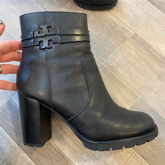 Tory Burch Heeled Black Boot - Picture 9 of 11